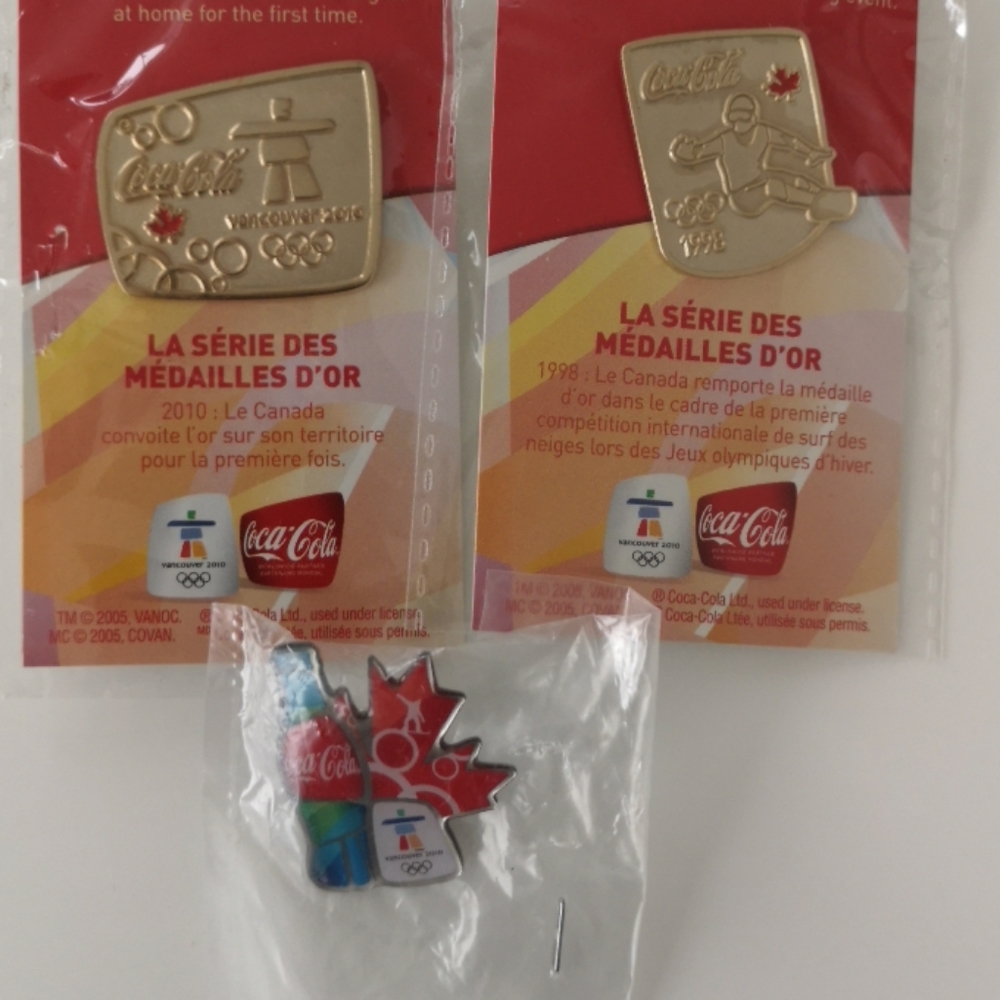 Coca Cola Olympic Pin collection